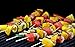 Minel Premium Natural Bamboo Skewers for Grilling & BBQing Meat, Veggies, Marshmallows, and More - 6” 8” 12” or 16” Available (16 INCH)