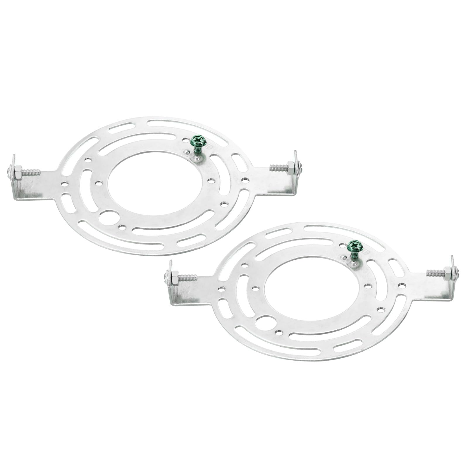 PATIKIL 140mm (5.51") Universal Light Fixture Mounting Bracket Kit, 2set Light Crossbar Round Ceiling Plate for Wall Light, Close to Ceiling Light, Chandelier