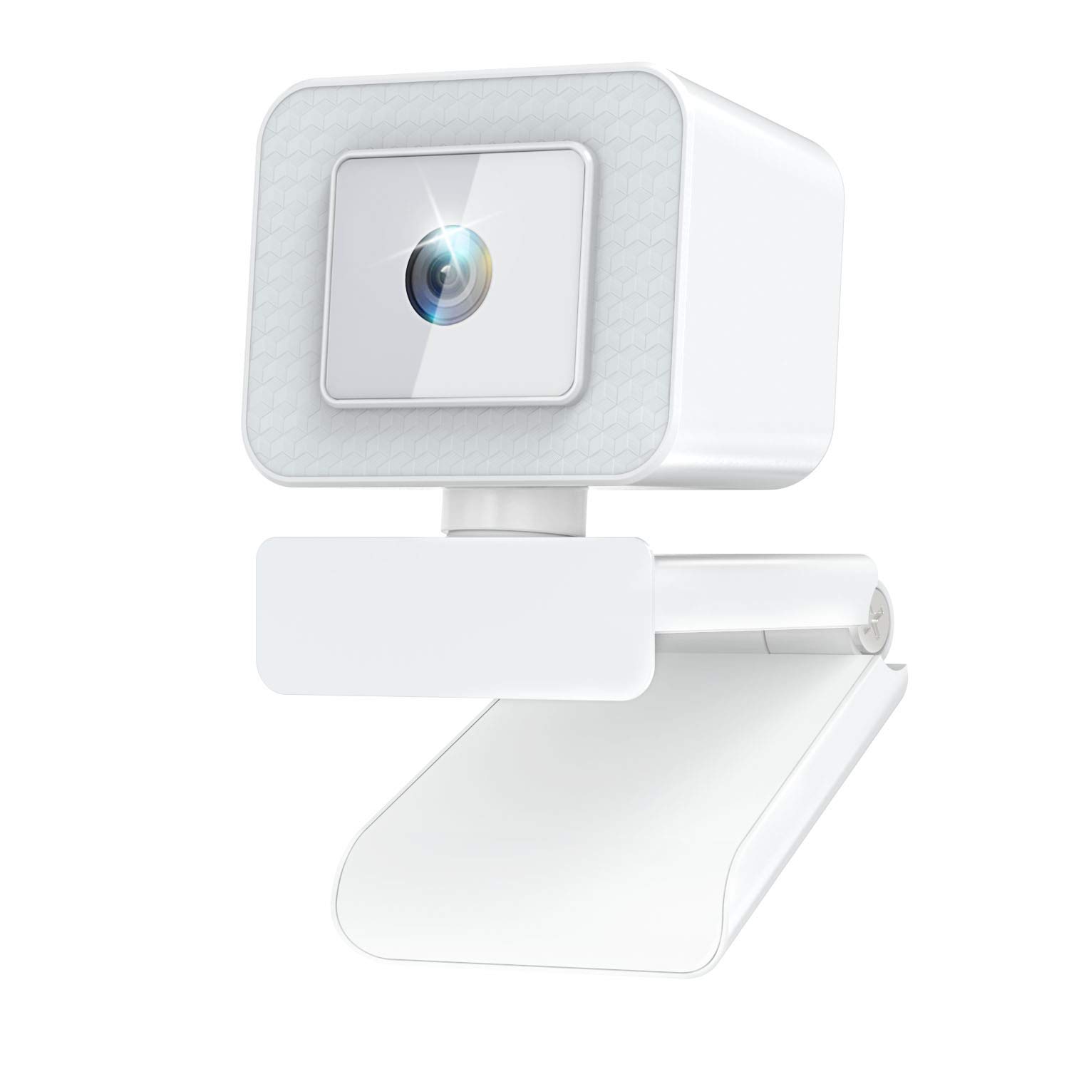 Webcam with Microphone for PC, 2K HD Webcam with Autofocus Function, 75°Ultra Wide Angle, Plug and Play, USB Webcam for Laptop, Desktop, Online Calling, Conference, Zoom, Skype, Facetime, YouTube