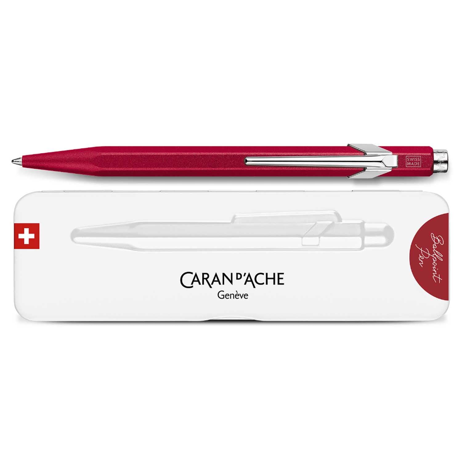 Caran d'Ache Ballpoint pen 849 Colormat-X Red with slimpack