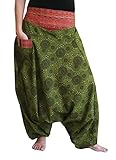 virblatt harem pants unisex aladdin pants alternative clothing S-L – Naturverbunden