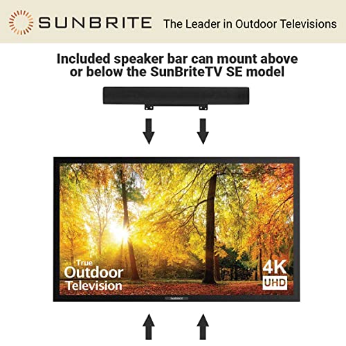 SunBrite SE 43inch Partial Shade Outdoor TV 4K Ultra HD LED