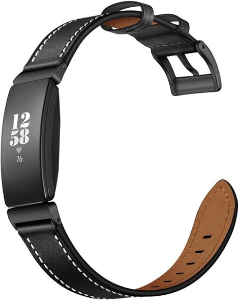 Amazon Jurben For Fitbit Inspire Hrファッションブレスレットストラップブレスレットアクセサリー用レザー交換リストバンド 菜ばし オンライン通販