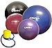 bintiva Anti-Burst Fitness Exercise Stability Yoga Ball/Swiss, Birthing, Gym Ball,Red,M (58-65cm),4332486889