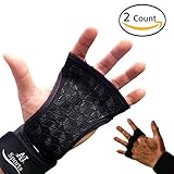 The Strongest Wrist Support -Workout Gloves/Crossfit Gloves/Gym Gloves for Men and Women; Durable Neoprene with Extra Leather and Silicone Padding for Full Palm Protection and Strong Grip