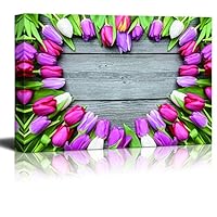 Canvas Wall Art Mother's Day Theme Canvas Prints Home Artwork Decoration for Living Room Bedroom - 12x18 inches