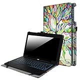 Fintie Nextbook Ares 11A / Nextbook Ares 11 / Nextbook Flexx 11 Tablet Case - Premium Vegan Leather Folio Case Cover for Nextbook Ares 11.6 Inch (Android) / Flexx 11.6 Inch (Windows) Tablet, Love Tree
