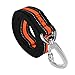 Dog Leash, Itery Reflective Dog Leash Pet Safety Walking and Trainning Leash 6 Feet Length 1 Inch Width (Orange)