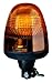 HELLA 006846011 KL Rotaflex Flex Mount Beacon Warning Light, Rotating Patterns, 24V, Amber