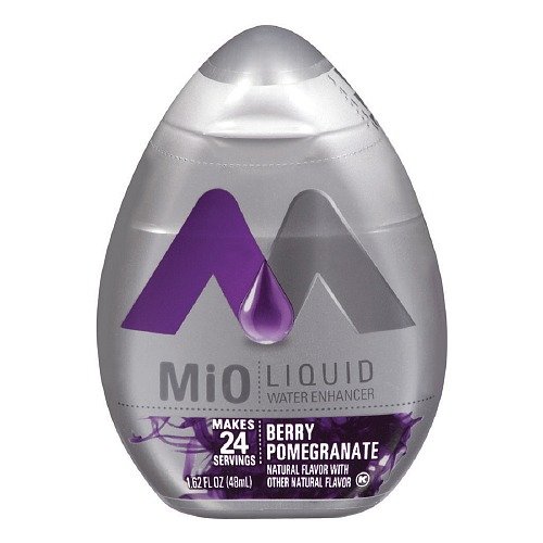 MiO Liquid Water Enhancer (Berry Pomegranate, 6 Cans)