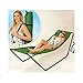 NEW portable canvas hammock & FRAME stand travel carry bag outdoor patio camping bedthumb 1