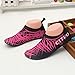 CIOR Men Women and Kids Quick-Dry Water Shoes darkweight Aqua Socks For Beach Pool Surf Yoga Exercise,CT1605,dark pink,38.39