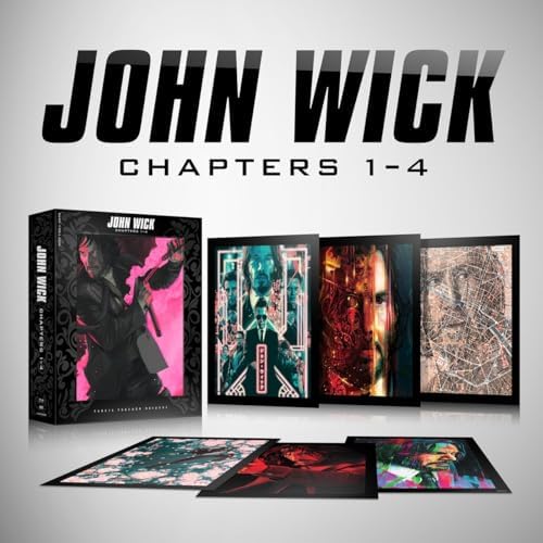 JOHN WICK Blu-rayセット Amazon.com: John Wick Complete Blu-Ray Collection: Chapters 1,2,3