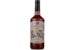 Charleston Mix - Premium, All Natural Bloody Mary Mix. Bold & Spicy 32oz (2 bottles)
