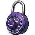 Master Lock 1526D Locker Lock Combination Padlock 1 Pack Purple