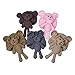 EUDORA Crochet Newborn Photography Boys/Girls Knit Toy Bear Hats, Infant Baby Photo Prop Costume Gray