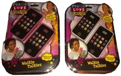 Peace Love Design Walkie Talkie
