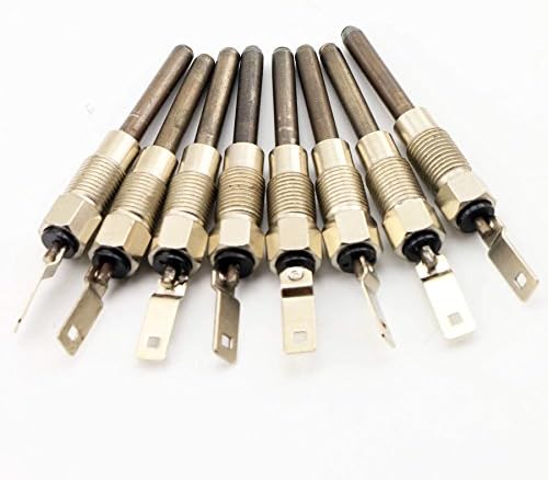 Set of 8 Glowplugs 6.5 L 6.2 L Diesel Fast Start GMC Hummer Chevy Glow Plugs 1105, 1110, 80034, 7052, 0250202126 12563554