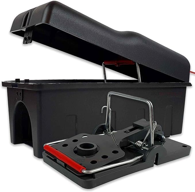 Roshield Rat Trap Killer Box Safe Easy Set Home Shed Garage (1)