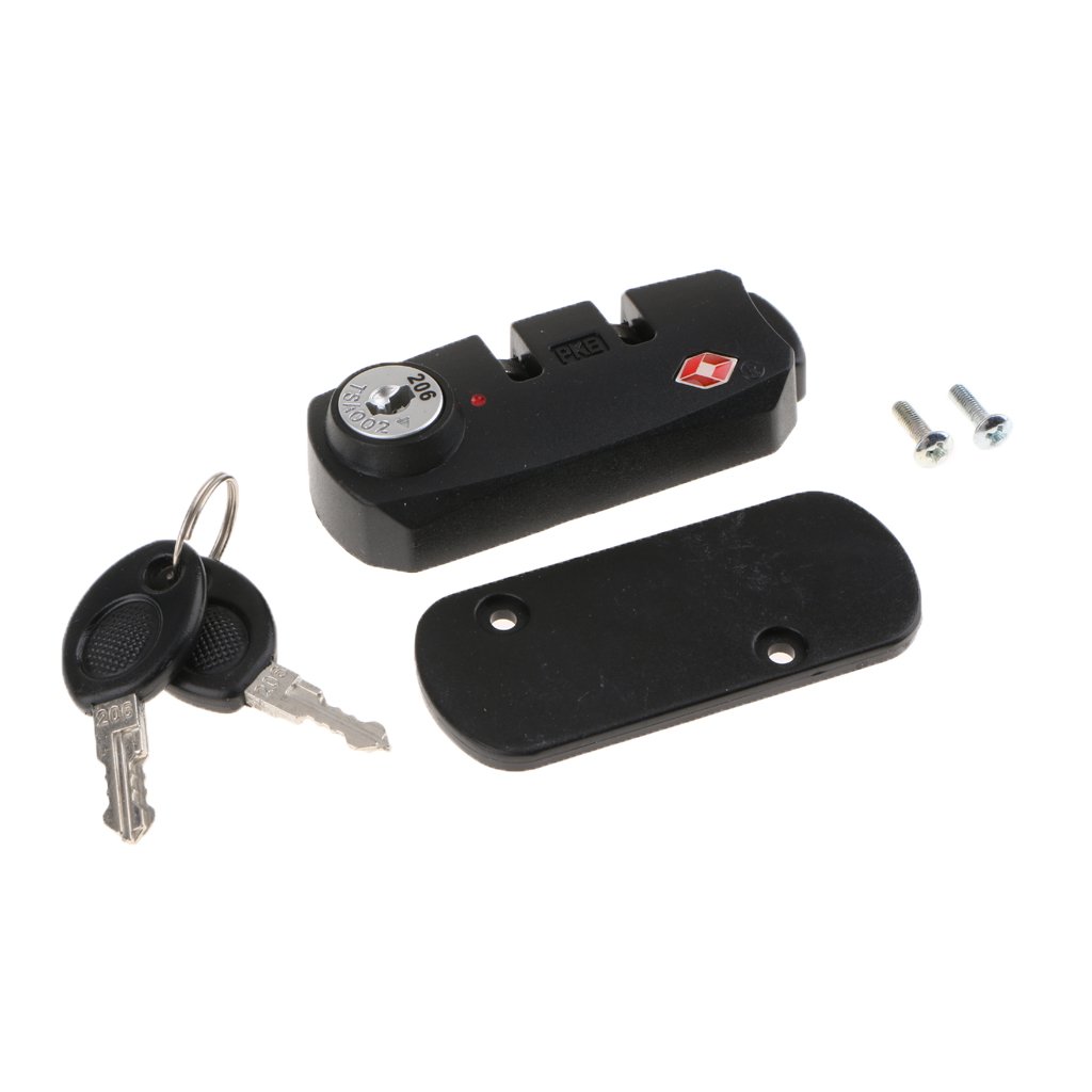 perfk Dial Locks TSA Equipaje Aduanas Combinación Cerradura Accesorio Maleta Profesional para Diplomat Delsey Propósito General