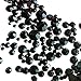 JET (280) Black 1440 pcs AB Round Rhinestones 2058/2088 Crystal Flatbacks black rhinestones nail Black Resin Faux Round Pearls (ss20)