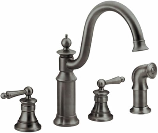 Moen S712orb Waterhill Two Handle High Arc Kitchen Faucet Oil