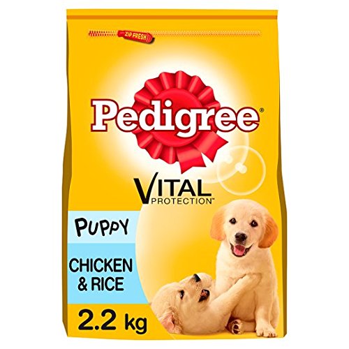 pedigree chicken and rice puppy