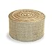 Craft Burlap Ribbon No Fray Edges 6 Inches by 50 Yards Wreath Ribbon