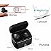 Azexi True Wireless Stereo TWS Earbuds Bluetooth In-Ear Cordless Headset Mini Headphone Twins Noise Free Earphones with Built-in Mic & Portable Charging Case for Iphone, Ipad, Smartphones, Laptop