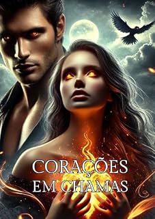 Livro Corações em chama: Entre a escuridão e o desejo, o amor arde sem controle.