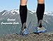 3 Pairs Compression Socks Men Women Athletic Socks for Run, Basketball, Soccer, Travel, Flight, Nursing, 20-30 mmHg