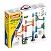 Quercetti Transparent Marble Run - 45 Piece Basic Building Set - Classic Construction Toy Perfect for Beginners Ages 4 and Up (Made in Italy)