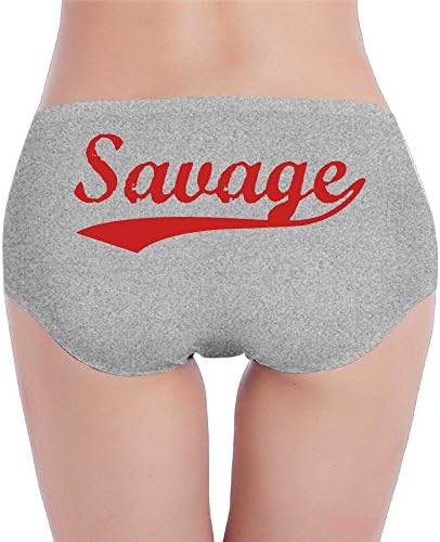 Vintage Savage Logo Women's Sexy Underwear Boxer Briefs Underwear
