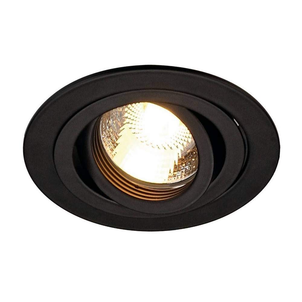 SLV recessed Ceiling Light New TRIA 1 / spot, floodlight, Ceiling Spotlight, Ceiling Light, Built-in LED Light, Internal Lighting / GU10 50W Black — image 1