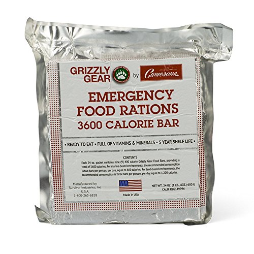 Grizzly Gear Emergency Food Rations