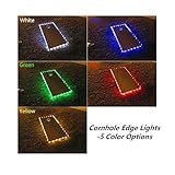 321 Lights Set of 2 Cornhole Edge Lights Led Lighting kit Last for 100+ Hours on 3 AA Batteries (not Included)
