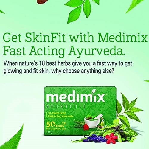 Medimix Real Ayurvedic Soap 125G -Pack Of 6, 125 g (Pack of 6) - Image 5