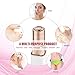 Esonstyle Hair Remover Women Painless Hair Remover On The Upper Lip, Chin, Face, Cheeks，Lipstick Razor, Light Hair Removal (rose gold)