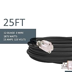 Ultra Explorer 25 FT Outdoor Extension Cord with