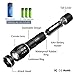 Flashlights,SKYROKU 2 Pack LED Tactical Flashlight T6 Brightest LED Flashlight with 5 Modes Waterproof Flashlight for Biking Camping,2 YEARS warranty