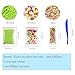 PP OPOUNT 19 Pack Colorful Foam Balls for Slimes 0.08-0.35 Inch with Tools and Fruit Slice for Slimes Making Art DIY Craft(Not Contain Slimes)