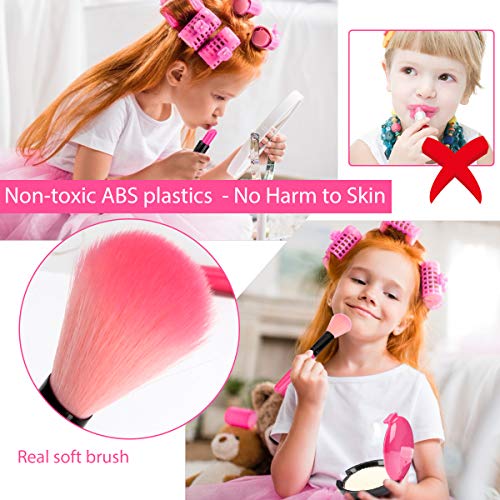image for Tudoccy Kids Makeup Kit - Girl Pretend Play Makeup My First Purse Toy 