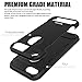 MASCHERI For iPhone 8 / iPhone 7 Case [Prism Series] Heavy Duty Rugged Drop Protection Dual Layer Protective Hybrid Armor Defender Case [Anti-Shock] for Apple iPhone 8 / iPhone 7 - Black