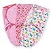 SwaddleMe Original Swaddle - Size Small/Medium, 0-3 Months, 3-Pack (Elephant Hearts) Easy to Use Newborn Swaddle Wrap Keeps Baby Cozy and Secure and Helps Prevent Startle Reflex
