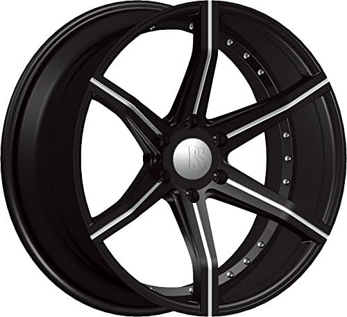 22" RS-105 Black Machined Wheels Rims by Wheel Deals 6x139 fit Chevy Chevrolet GMC Ford Mazda Nissan Toyota