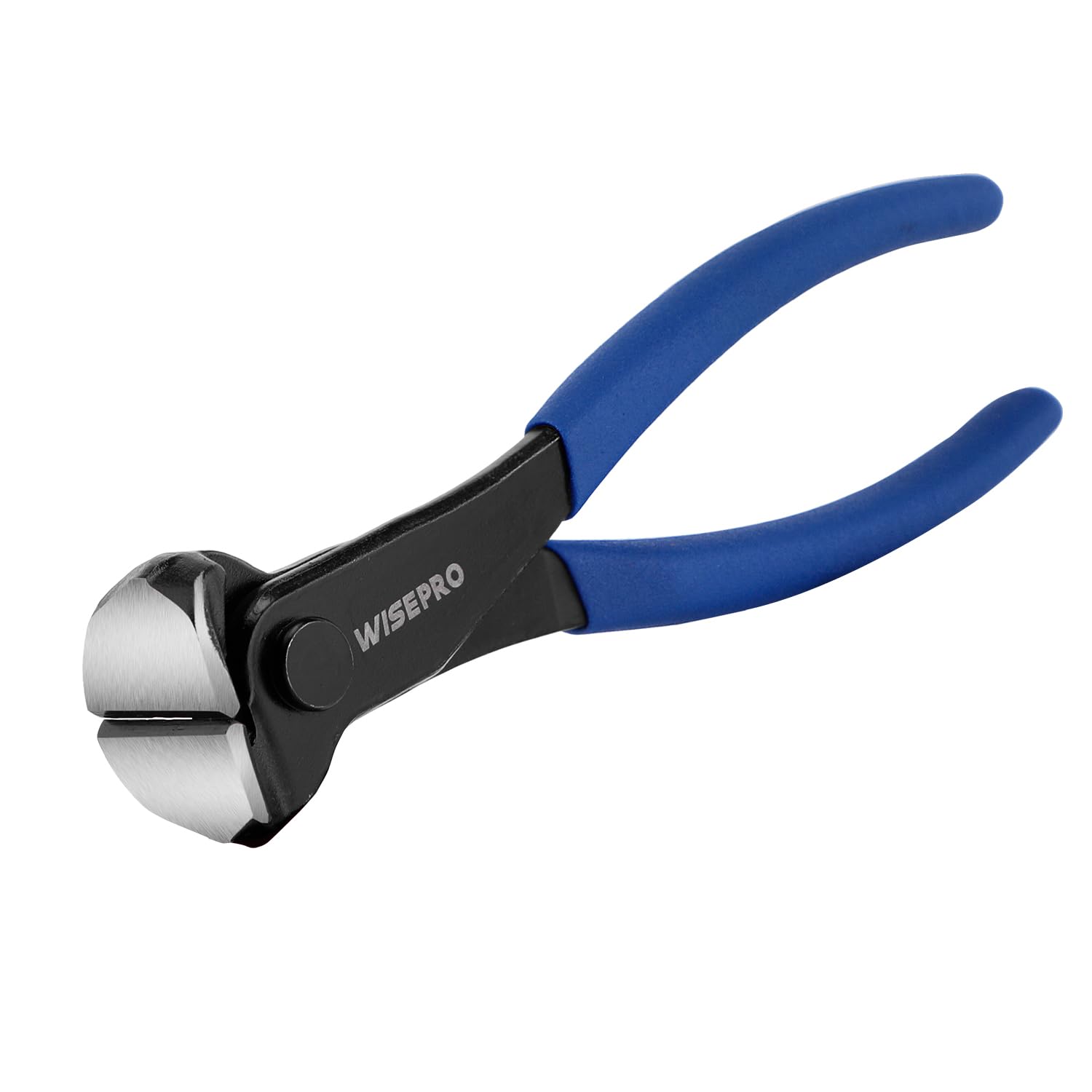 WISEPRO 7" End Cutting Pliers, Heavy Duty Flush Cut Carpenters Pincers, Snips Wire - Steel Fixers End Nippers for Nail Puller Remover Tool