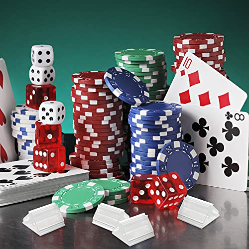 24 Pieces Plastic Game Card Stands Plastic Card Holder Stand Games