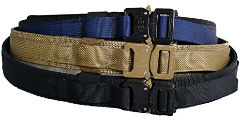 Pantel Tactical EDC Every Day Carry Belt with Cobra Buckle 1-1/2