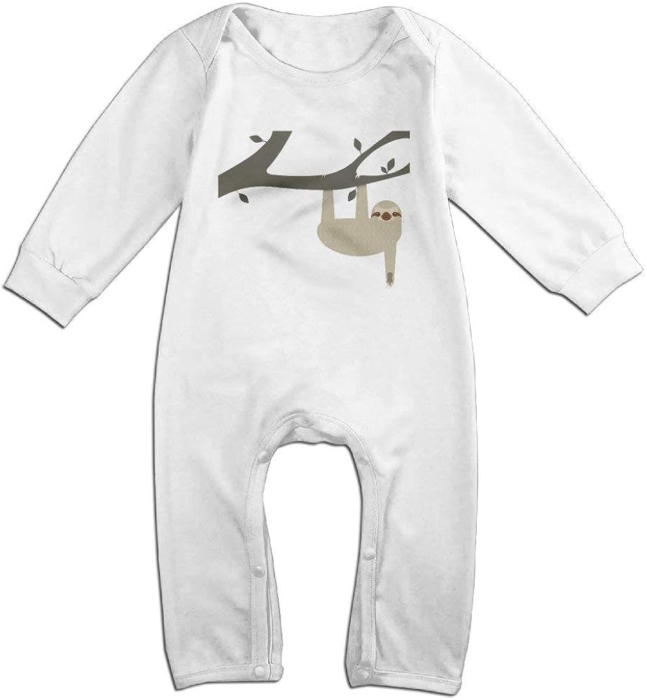 sloth baby romper