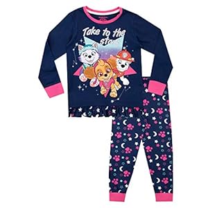Paw Patrol Meisjes Skye en Everest pyjama